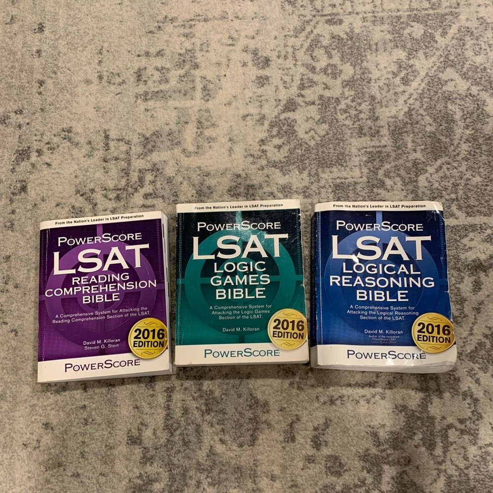 LSAT Powerscore Bible Trilogy